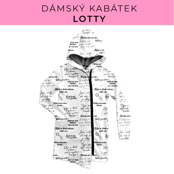 DÁMSKÝ střih - Kabátek Lotty