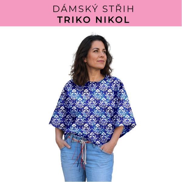 Dámský střih -  triko Nikol