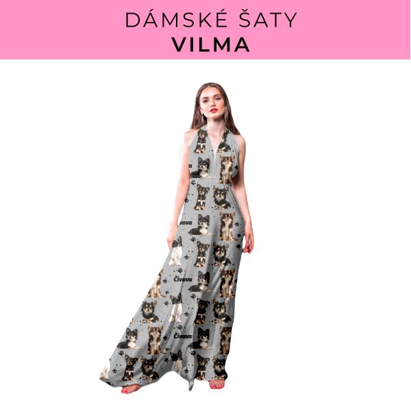 DÁMSKÝ střih - šaty Vilma