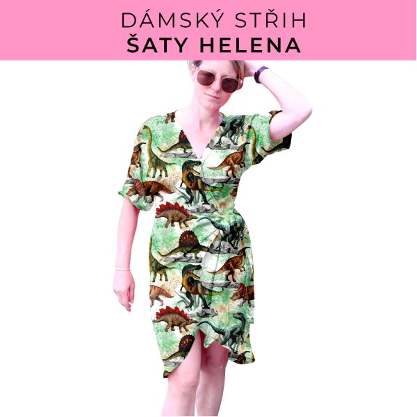 Dámský střih na šaty  Helena