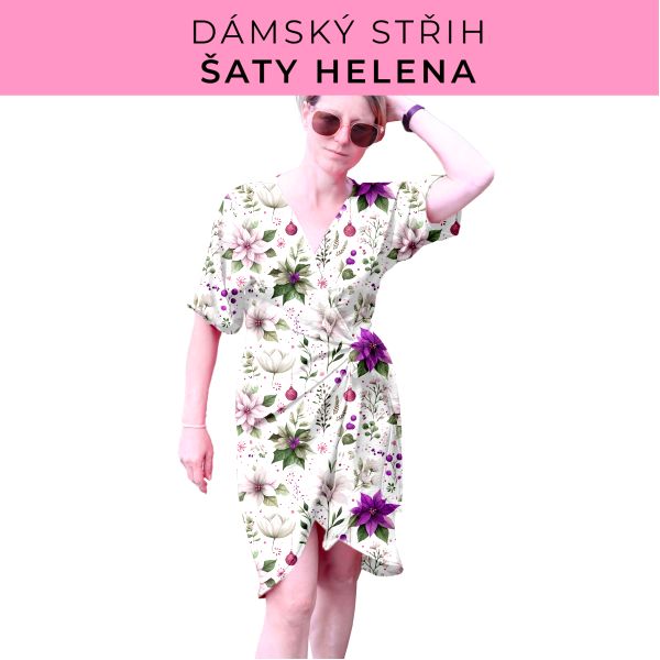 Dámský střih na šaty  Helena