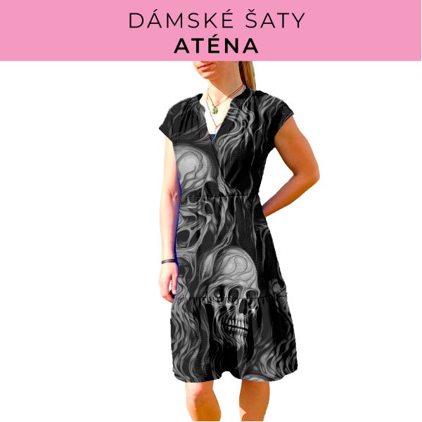 DÁMSKÝ střih - šaty Aténa