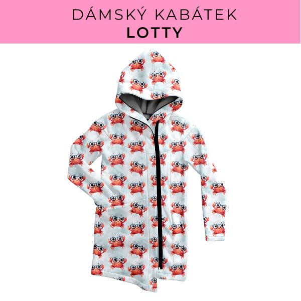 DÁMSKÝ střih - Kabátek Lotty