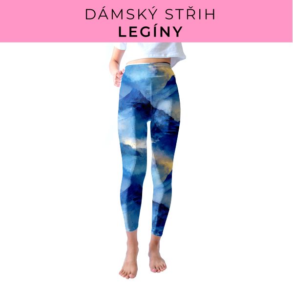 DÁMSKÝ střih - legíny SPORT - SLIM FIT