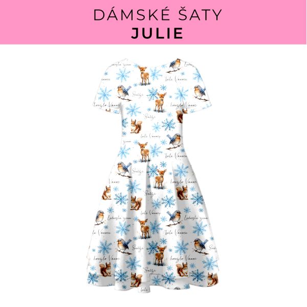 DÁMSKÝ střih - šaty julie