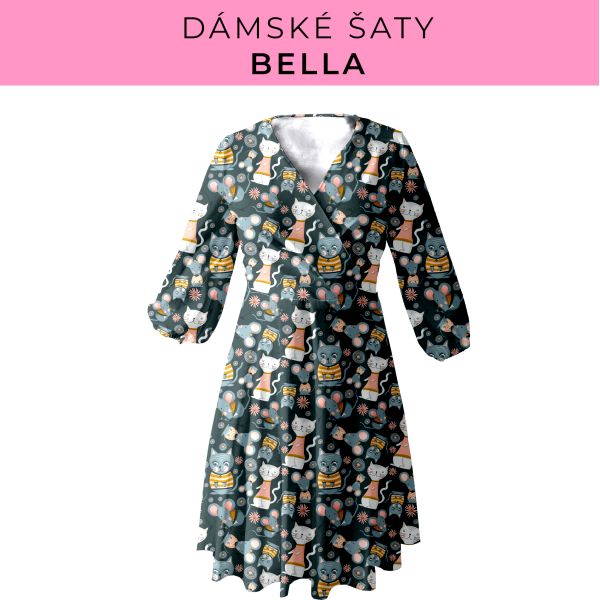DÁMSKÝ střih - šaty Bella