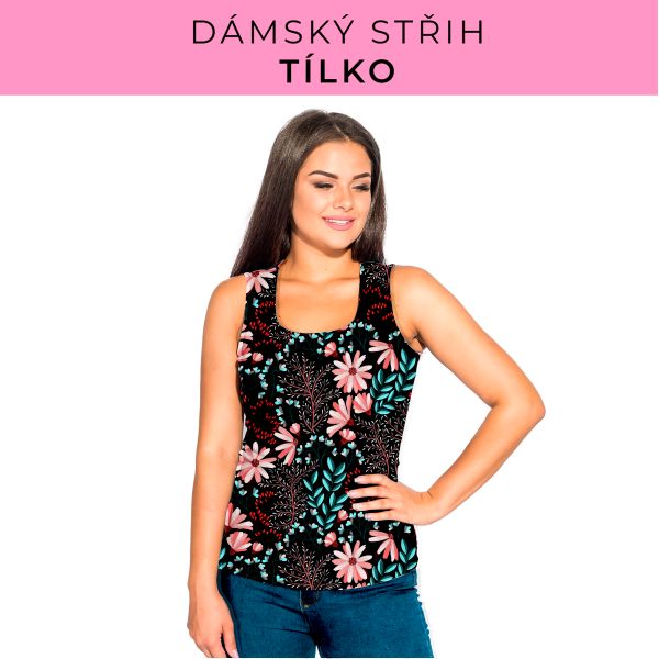 DÁMSKÝ střih - Tílko a kalhoty 