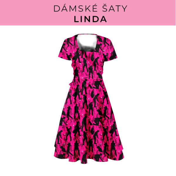 DÁMSKÝ střih - šaty Linda