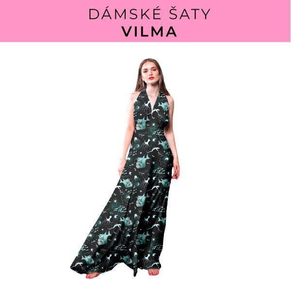 DÁMSKÝ střih - šaty Vilma