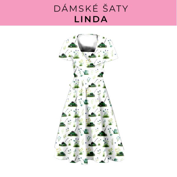 DÁMSKÝ střih - šaty Linda
