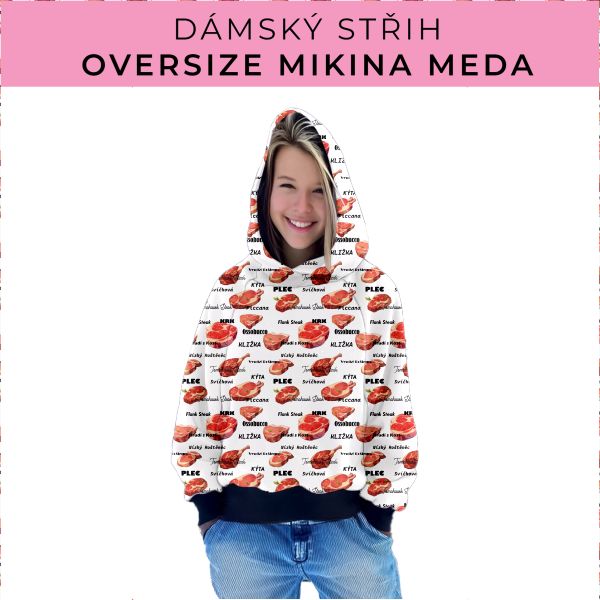 Dámský střih - mikina Meda