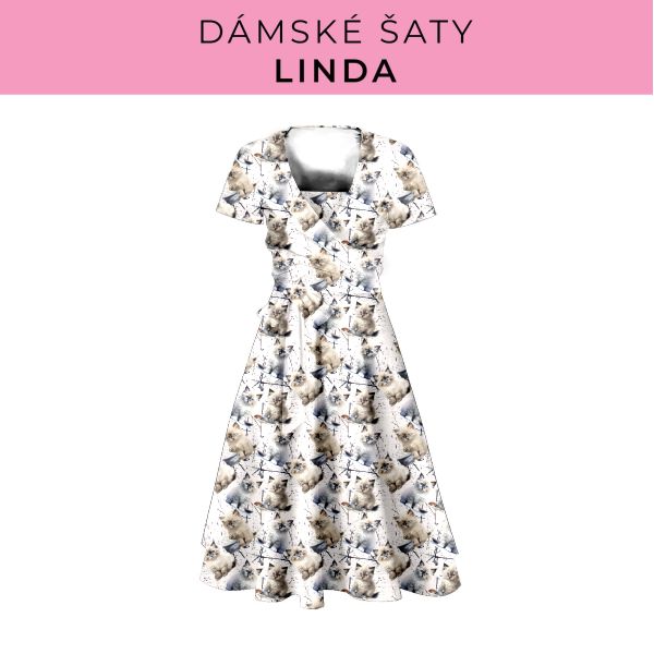 DÁMSKÝ střih - šaty Linda