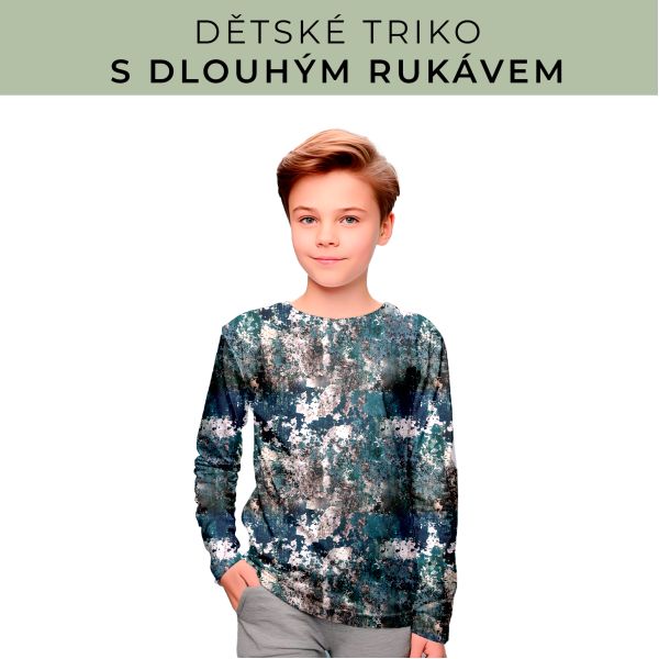 DĚTSKÝ střih - triko dlouhý rukáv