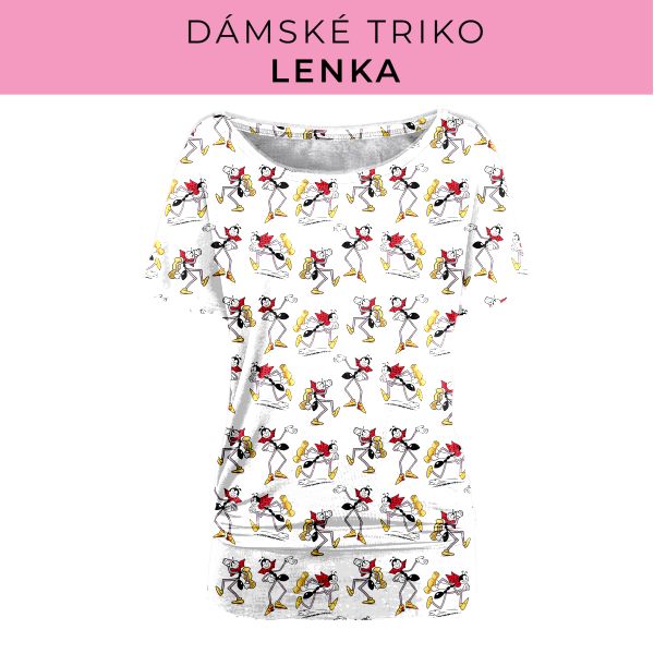 DÁMSKÝ střih - Triko Lenka