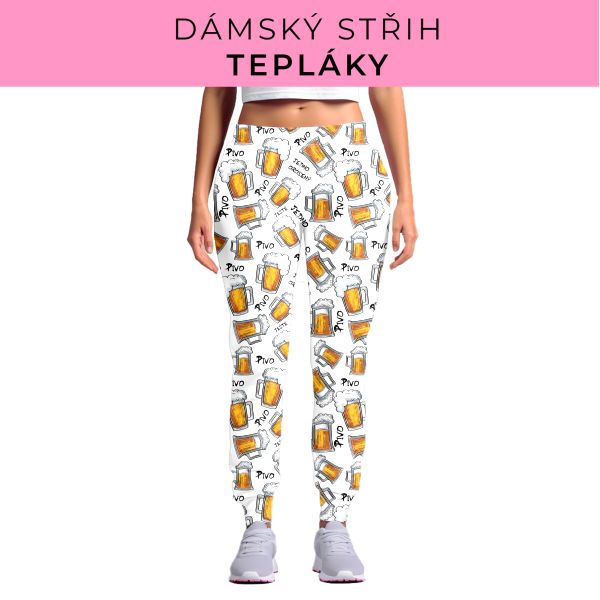 DÁMSKÝ střih - tepláky