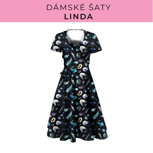 DÁMSKÝ střih - šaty Linda