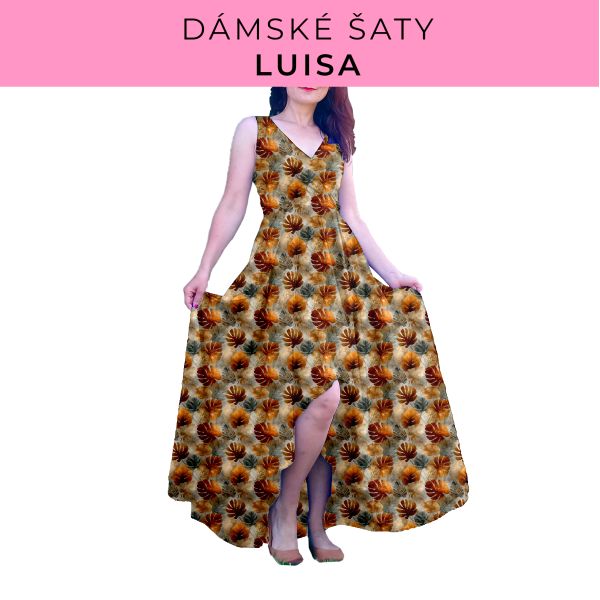 DÁMSKÝ střih - šaty Luisa