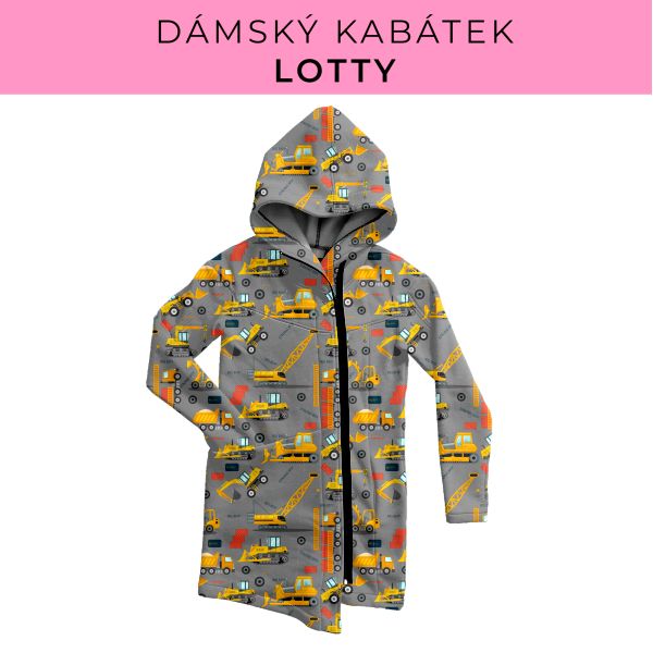 DÁMSKÝ střih - Kabátek Lotty