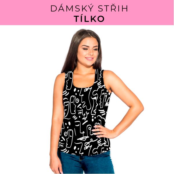 DÁMSKÝ střih - Tílko a kalhoty 