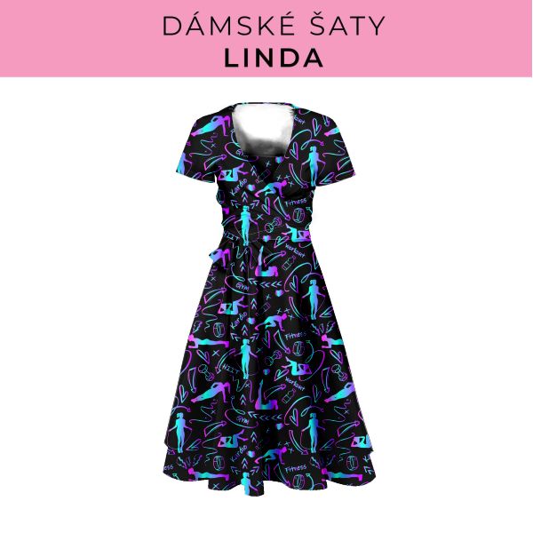 DÁMSKÝ střih - šaty Linda