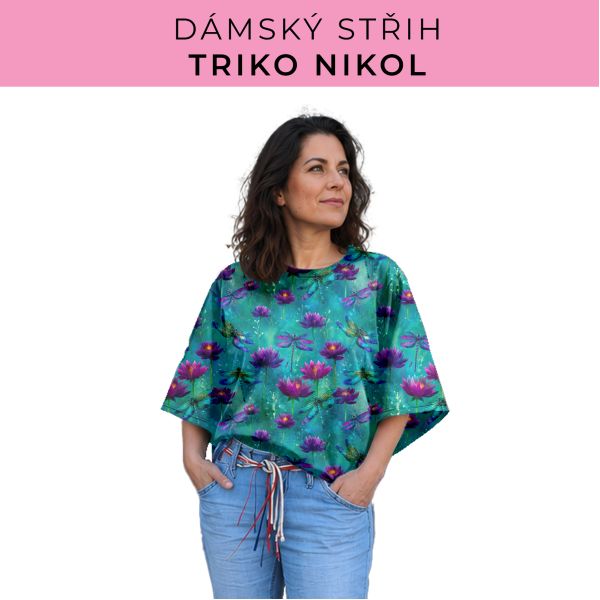 Dámský střih -  triko Nikol