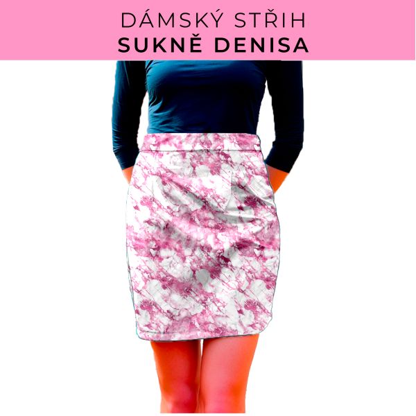 Dámský střih - Dámská sukně Denisa