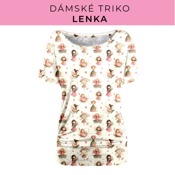 DÁMSKÝ střih - Triko Lenka