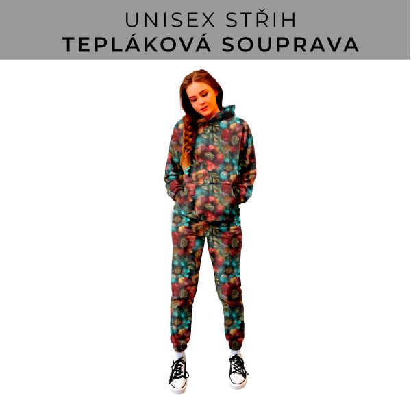 DÁMSKÝ střih - SET mikina a tepláky 