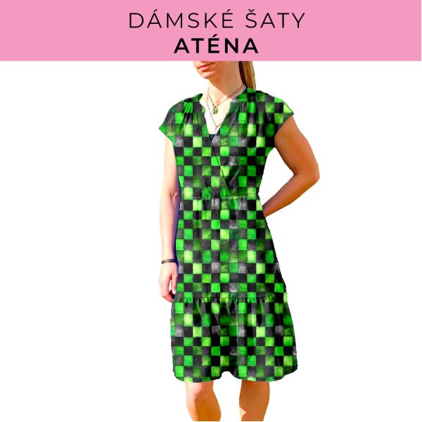 DÁMSKÝ střih - šaty Aténa