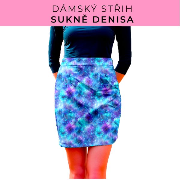 Dámský střih - Dámská sukně Denisa