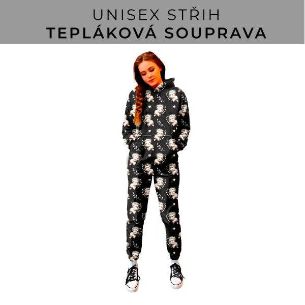 DÁMSKÝ střih - SET mikina a tepláky 