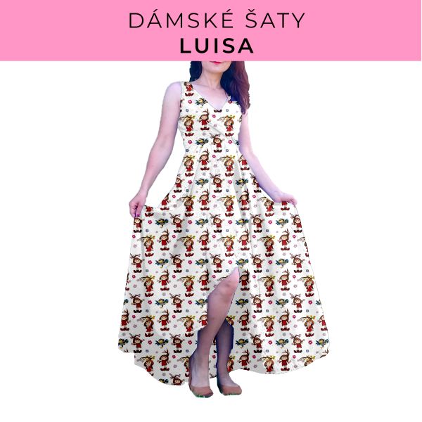 DÁMSKÝ střih - šaty Luisa