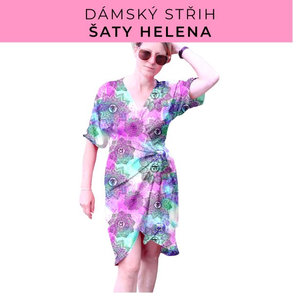 Dámský střih na šaty  Helena