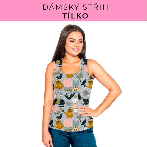DÁMSKÝ střih - Tílko a kalhoty 