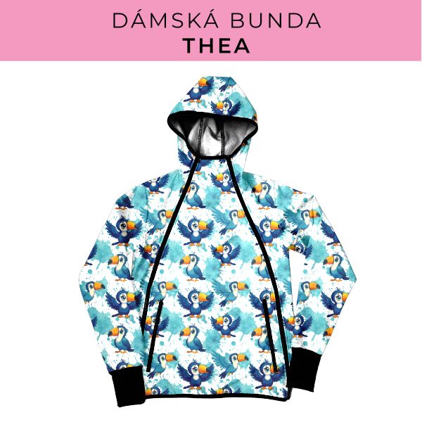 DÁMSKÝ střih - bunda Thea