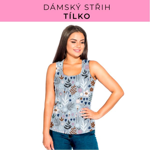 DÁMSKÝ střih - Tílko a kalhoty 