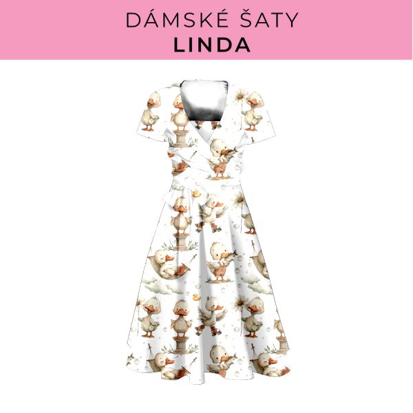 DÁMSKÝ střih - šaty Linda