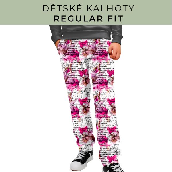 DĚTSKÝ STŘIH - Kalhoty Regular fit