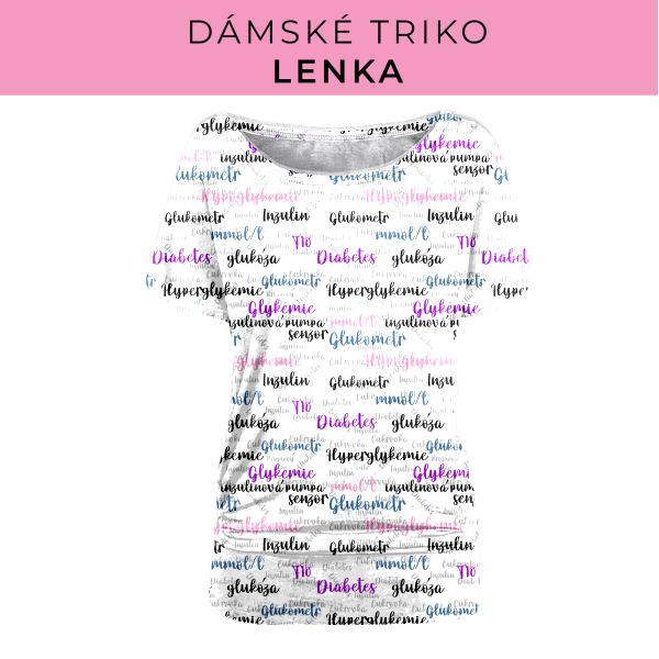 DÁMSKÝ střih - Triko Lenka