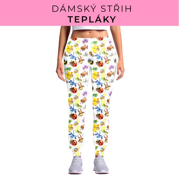 DÁMSKÝ střih - tepláky