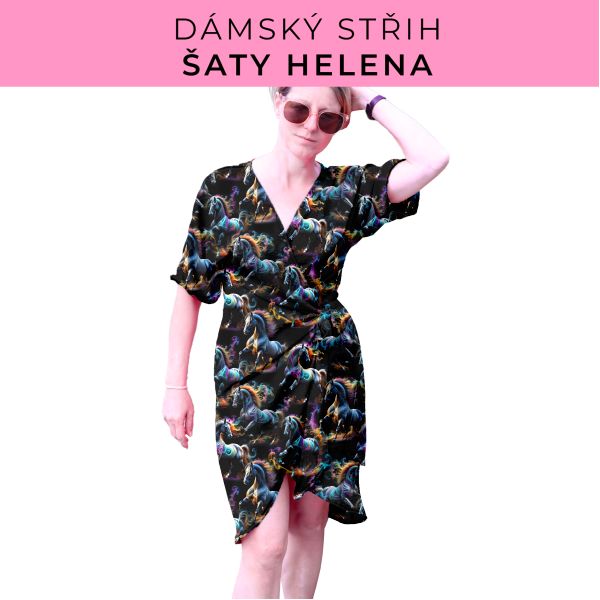 Dámský střih na šaty  Helena