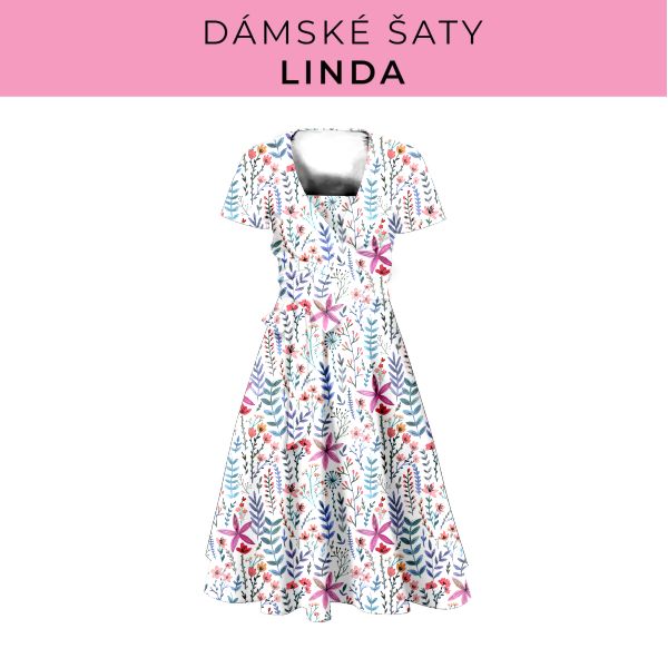 DÁMSKÝ střih - šaty Linda