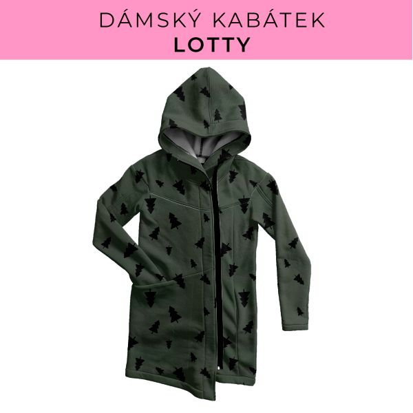 DÁMSKÝ střih - Kabátek Lotty
