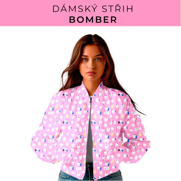 DÁMSKÝ střih - Bomber