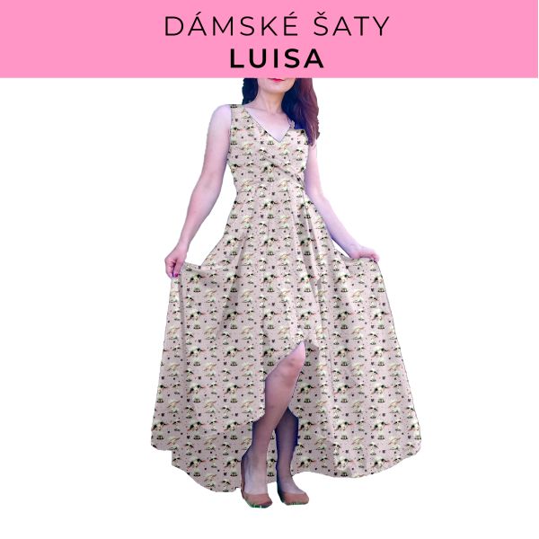 DÁMSKÝ střih - šaty Luisa