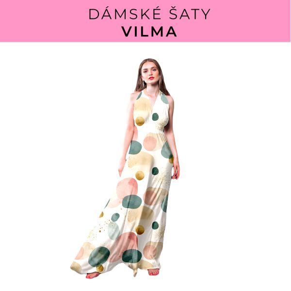 DÁMSKÝ střih - šaty Vilma