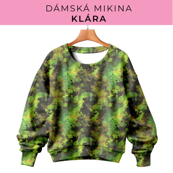 DÁMSKÝ střih - mikina Klára