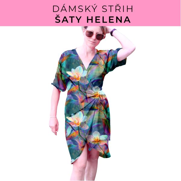 Dámský střih na šaty  Helena