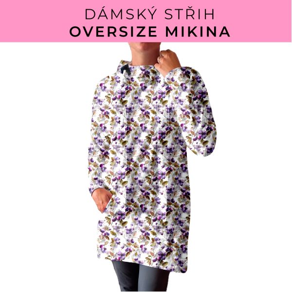 DÁMSKÝ střih - Oversize mikina