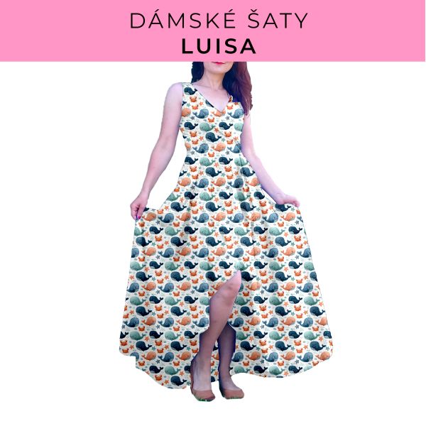 DÁMSKÝ střih - šaty Luisa